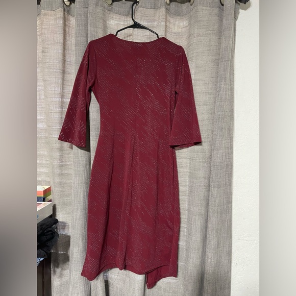 Step by Step Womens Burgundy Bodycon Dress NWOT - Picture 6 of 6